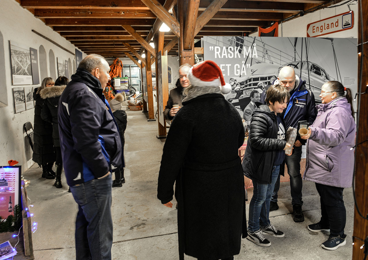 Julehygge i det Gule Palæ på Esbjerg Havn